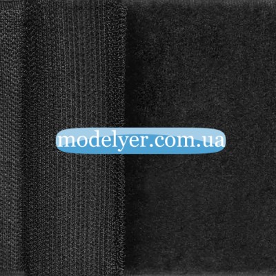 Лента липучка 100 мм., (черный)